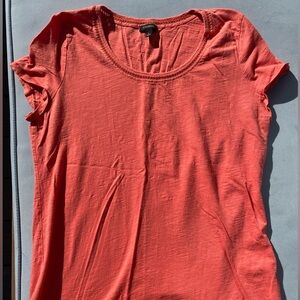 Talbots Coral Short Sleeve Top